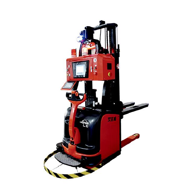 AGV無(wú)反光板激光堆垛叉車